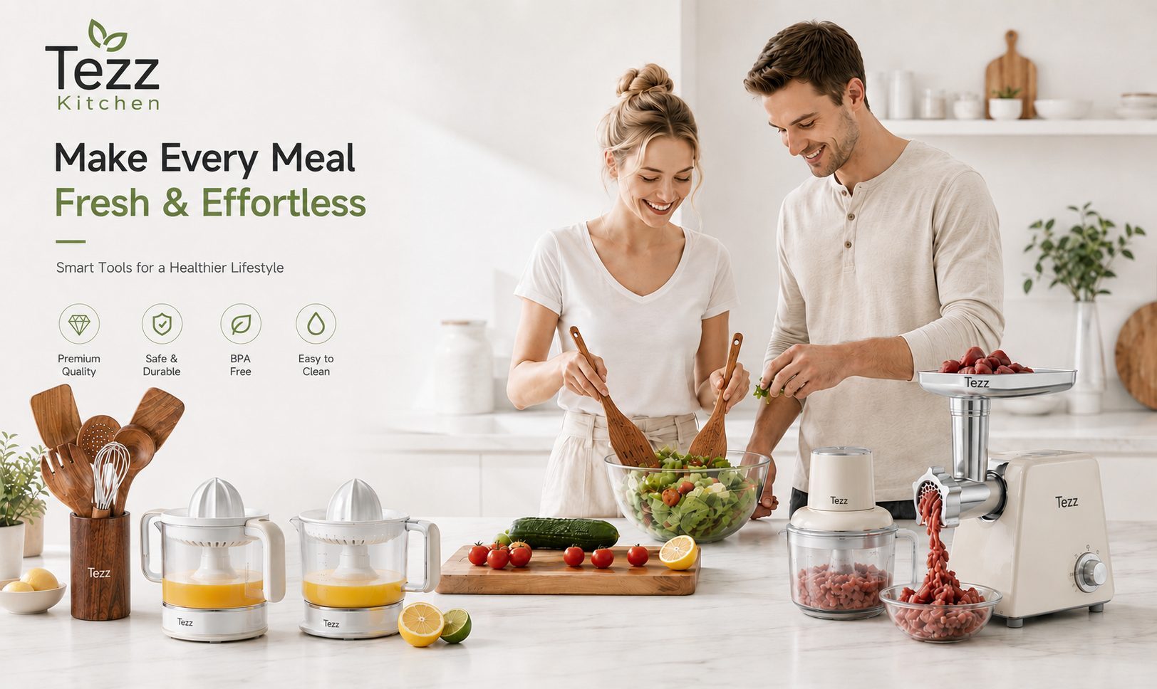 Tezz Kitchen — Make Every Meal Fresh & Effortless